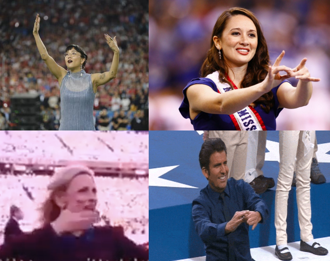 A TwoSecond Love Affair Sign Language at the Superbowl DEAF, Inc.